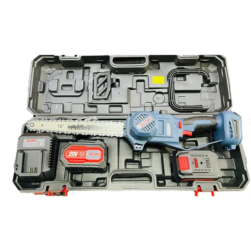 ⭐ اره زنجیری شارژی براش‌لس 12 اینچ BOLEWEI